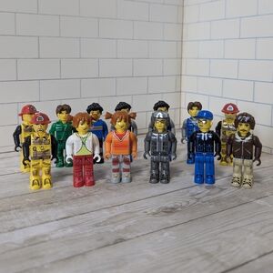 LEGO Jack Stone, City, and Junior Mini Figures, Set of 13